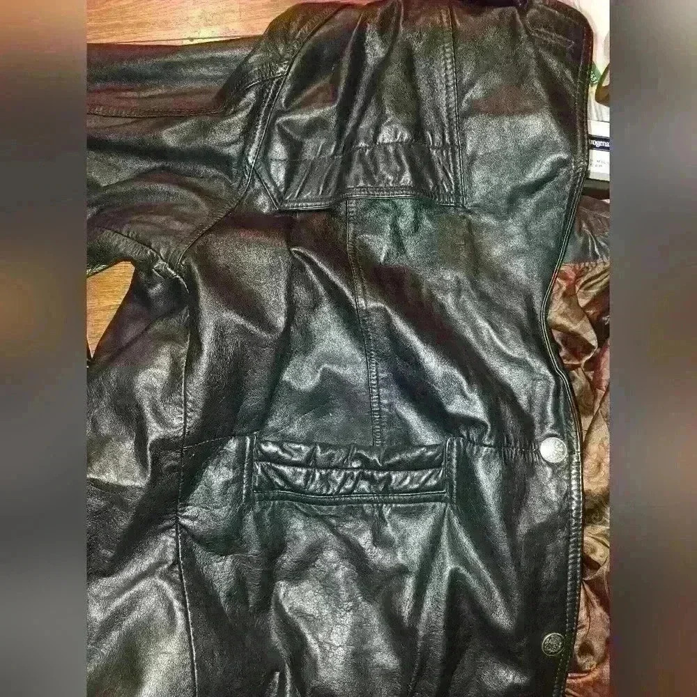 Venezia Leather Jacket size 14/16 - Picture 6 of 11